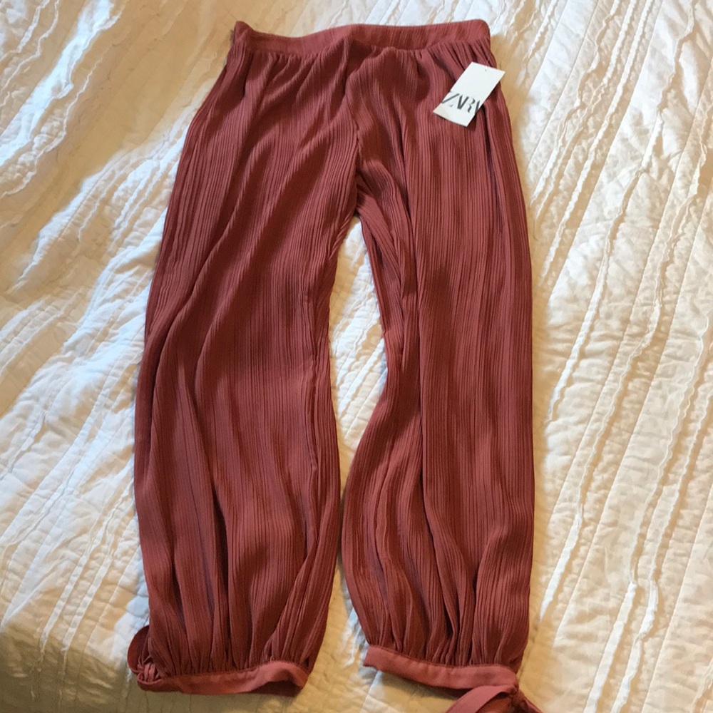 Zara sheer Harem Pant